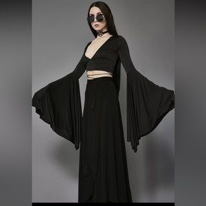 As Evening Falls Wrap Top - House of Widow